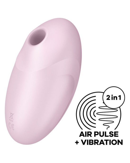 Satisfyer Gaisa plūsmas vibrators — rozā