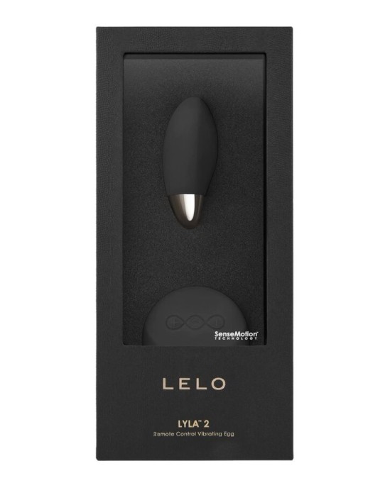 Lelo ВИБРАЦИОННЫЙ МАССАЖЕР ЯЙЦО LYLA 2 ЧЕРНЫЙ