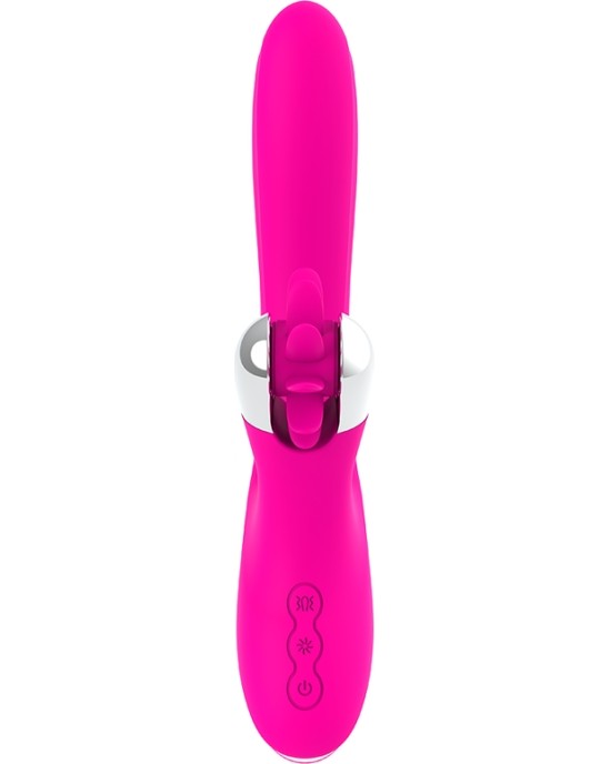 Diversia Vibrators ar klitora stimulātoru 24 CM