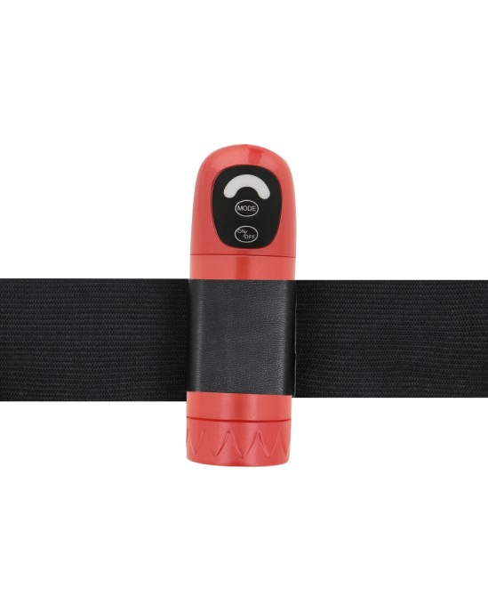 Harness Attraction Strap-on biksītes ar vibratoru un rotācijas fonkciju 18 X 3,5 CM