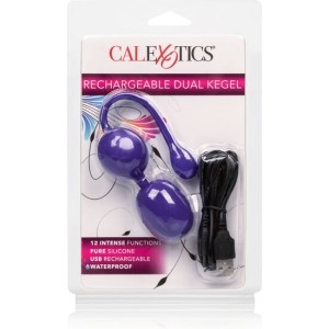 California Exotics CALEX RECHARGEABLE DUAL KEGEL violets