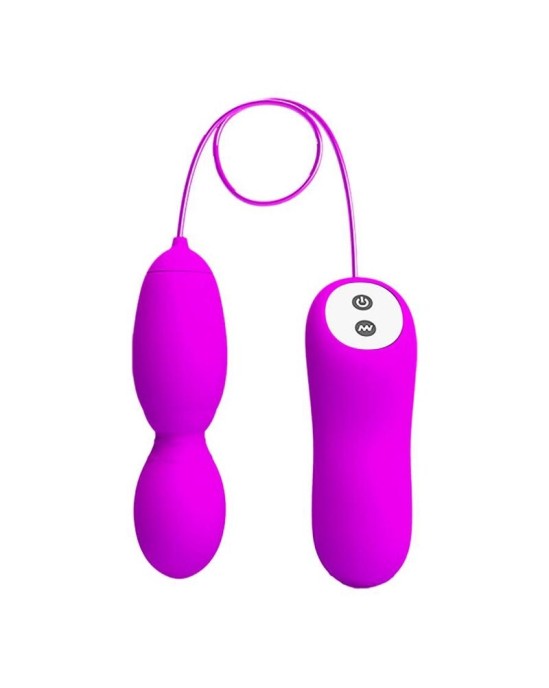 Pretty Love Flirtation PRETTY LOVE - VEGA ROTATION AND VIBRATION MASSAGER WITH 12 FUNCTIONS FUCHSIA