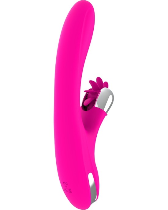 Diversia Vibrators ar klitora stimulātoru 24 CM