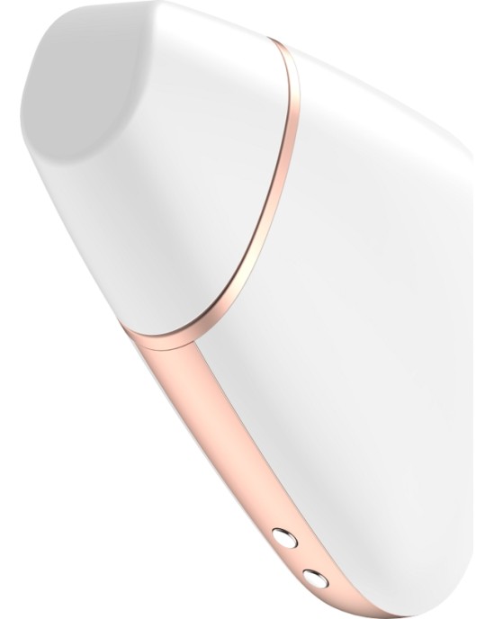 Satisfyer Connect Gaisa plūsmas stimulātors BALTS