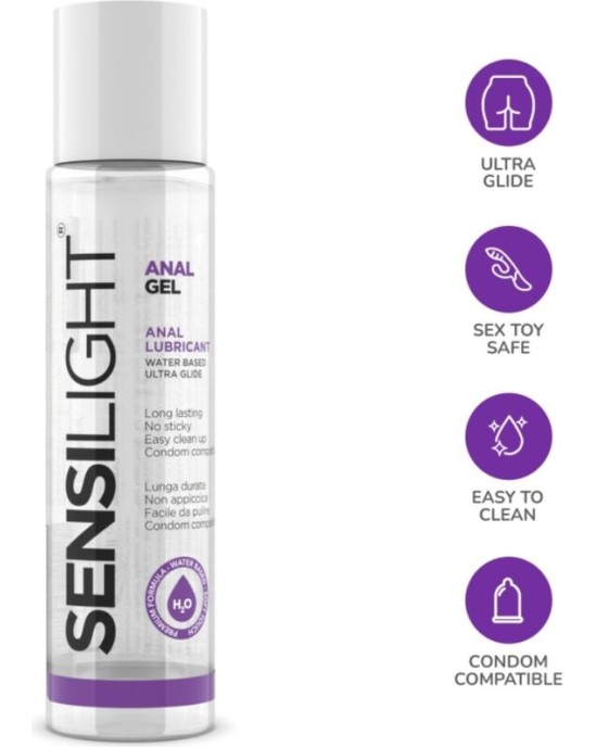 Intimateline Intimateline SENSILIGHT ANAL GEL 60ML