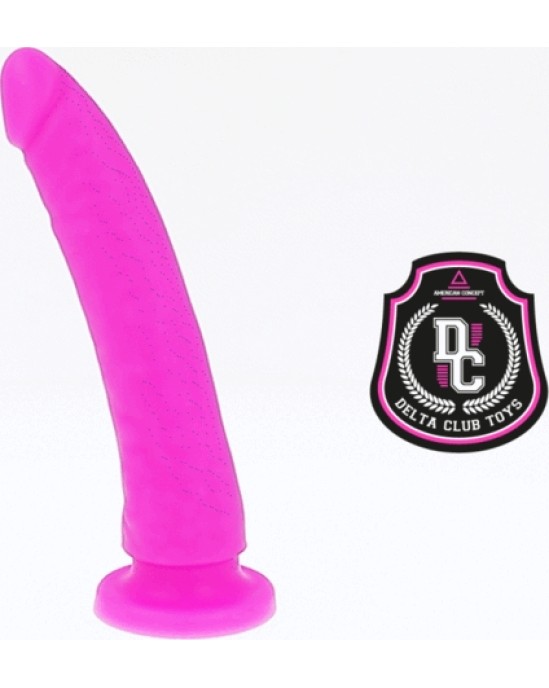 Deltaclub DELTA CLUB - ROTAĻLIETAS CURŅU DILDO MEDICĪNAS SILIKONS 17 X 3 CM