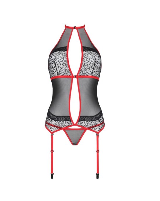 Passion Woman Corsets PASSION - SATARA Korsete EROTIC LINE Sarkana L/XL