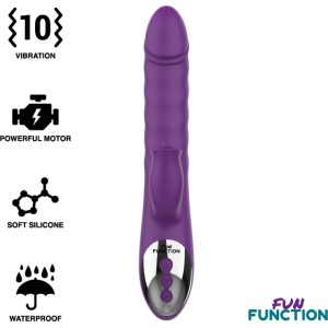 Fun Function Vibrators ar klitora stimulātoru