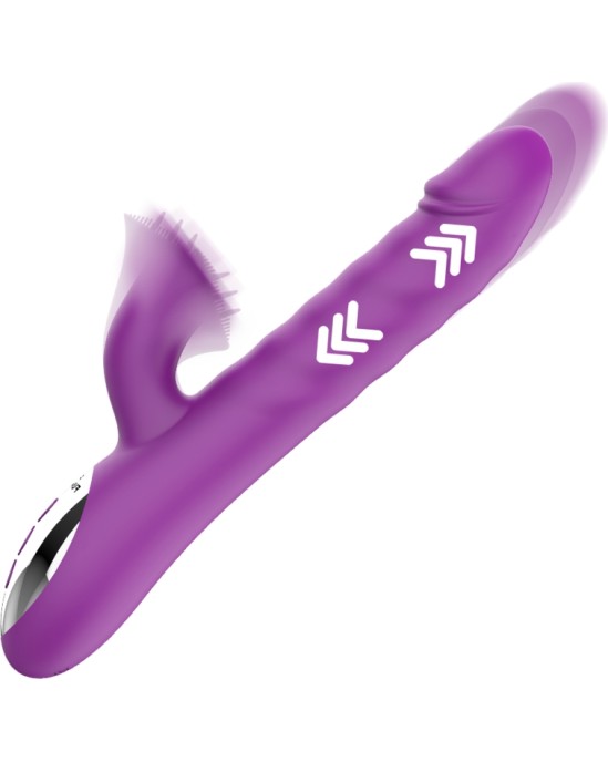 Fun Function Vibrators ar klitora stimulātoru