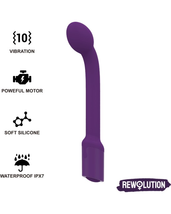 Rewolution REWOFLEX FLEXIBLE G-POINT STIMULATOR VIBRATOR