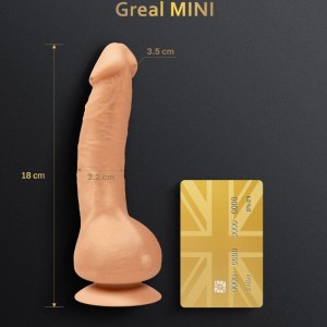 G-Vibe GVIBE - GREAL MINI DILDO SILICONE VIBRATOR FLESH