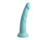 Dillio Dildo 17,78 CM zaļš