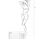 Passion Woman Bodystockings PASSION WOMAN BS020 BODYSTOCKING BLACK ONE SIZE