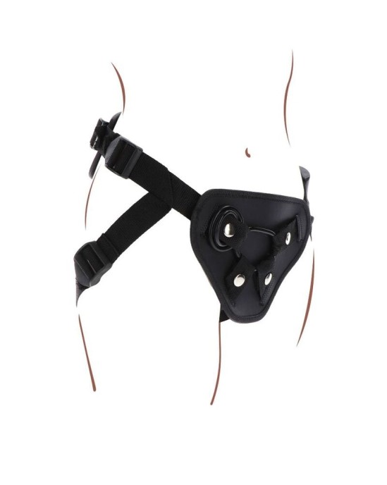 Get Real STRAP-ON DELUXE HARNESS BLACK