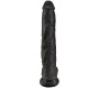 King Cock REALISTIC PENIS WITH BALLS 30.5 CM BLACK