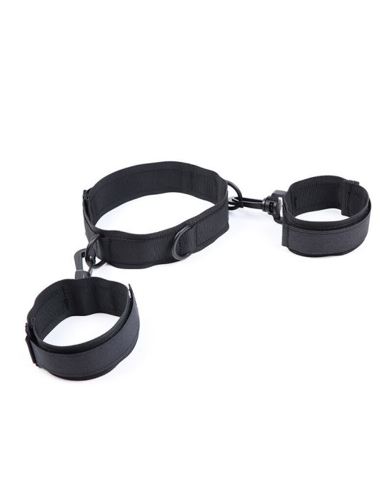 Ohmama Fetish NYLON HANDCUFFS AND COLLAR