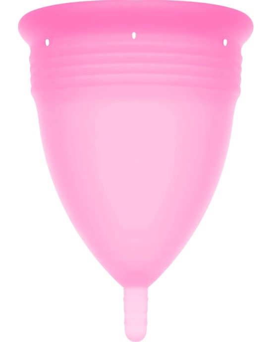 Stercup MENSTRUAL CUP SIZE L PINK COLOR FDA SILICONE