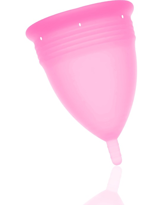 Stercup MENSTRUAL CUP SIZE L PINK COLOR FDA SILICONE