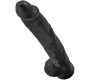 King Cock REALISTIC PENIS WITH BALLS 30.5 CM BLACK