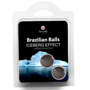 Secretplay Cosmetic SECRET PLAY SET 2 BRAZILIAN BALLS ICEBERG EFEKTS