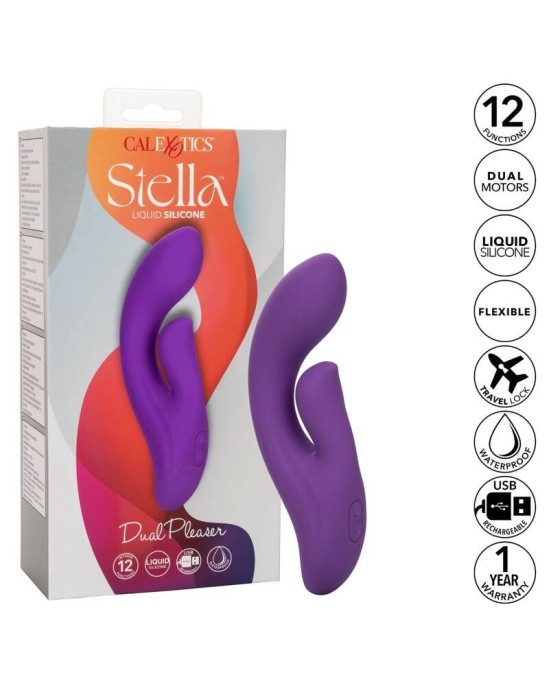 California Exotics STELLA DUAL PLEASER VIOLET