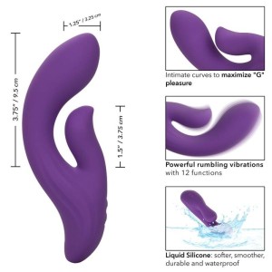 California Exotics STELLA DUAL PLEASER VIOLET
