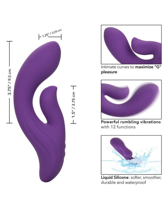 California Exotics STELLA DUAL PLEASER VIOLET