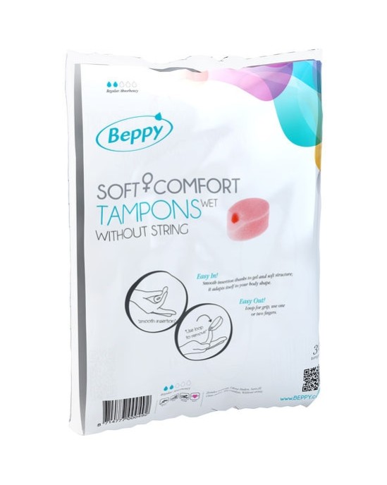 Beppy ТАМПОНЫ SOFT COMFORT ВЛАЖНЫЕ 30 ЕДИНИЦ