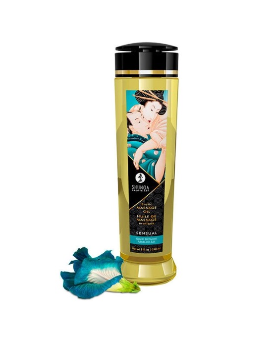 Shunga Oils SHUNGA - SENSUĀLĀ EROTISKĀ MASĀŽAS EĻĻA 240 ML