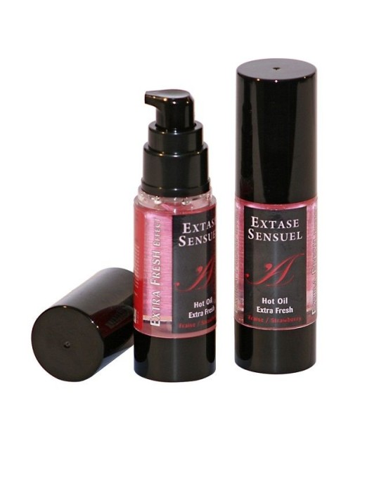 Extase Sensual EXTASE SENSUEL HOT OIL EXTRA FRESH STRAWBERRY