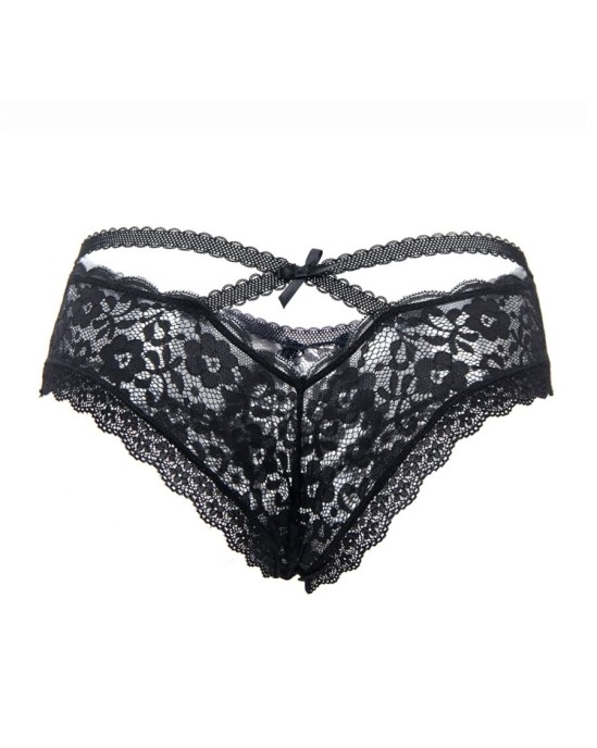 Queen Lingerie Sieviešu mežģīņu biksītes S/M