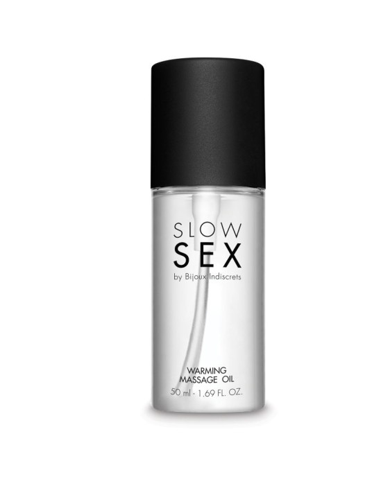 Bijoux Slow Sex SILDOŠĀ MASĀŽAS EĻĻA 50 ML