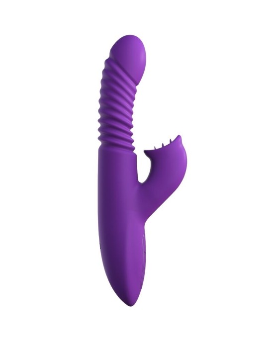 Fantasy For Her CLITORIS STIMULATOR WITH HEAT OSCILLATION AND VIBRATION FUNCTION VIOLET