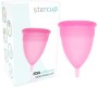 Stercup MENSTRUĀLĀS KAUZES IZMĒRS L ROZĀ KRĀSA FDA SILIKONS