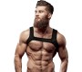 Fetish Submissive Attitude NEOPRENE CHEST HARNESS FOR MEN SIZE M