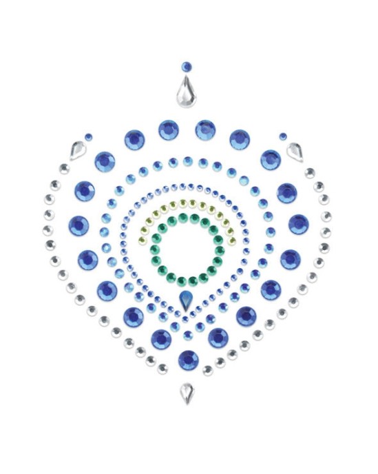 Bijoux Jewelry BIJOUX INDISCRETS FLAMBOYANT BLUE&GREEN