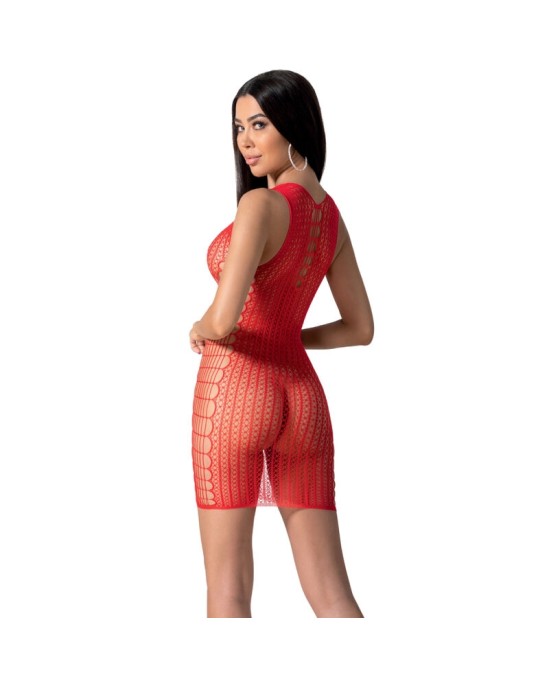 Passion Woman Bodystockings PASSION - BS097 RED BODYSTOCKING ONE SIZE