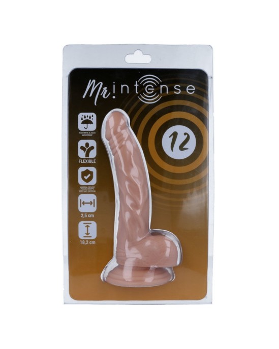 Mr. Intense MR INTENSE - 12 REALISTIC COCK 18.2 -O- 2.5CM