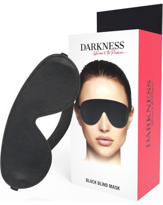Darkness Bondage - Labas kvalitātes melna maska