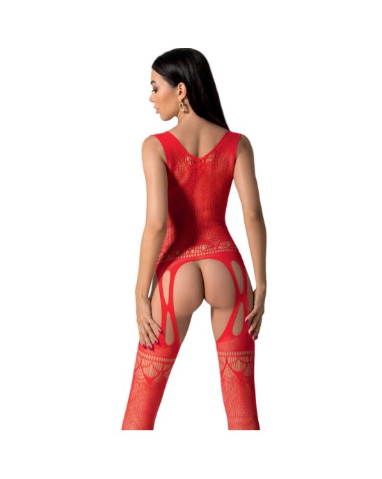 Passion Woman Bodystockings PASSION - BS099 RED BODYSTOCKING ONE SIZE