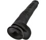 King Cock REALISTIC PENIS WITH BALLS 30.5 CM BLACK