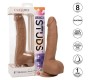 California Exotics Silikona dildo 20,32 CM brūns