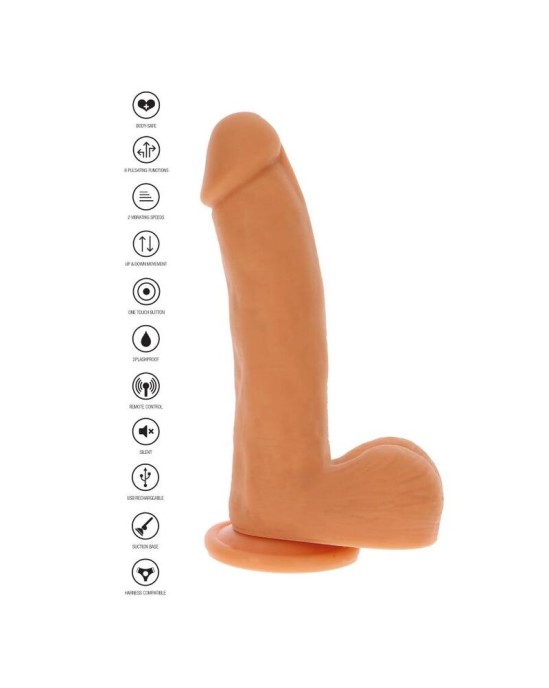 Get Real MAGNĒTISKĀ PULSE UZTICĪGA DILDO ĀDA