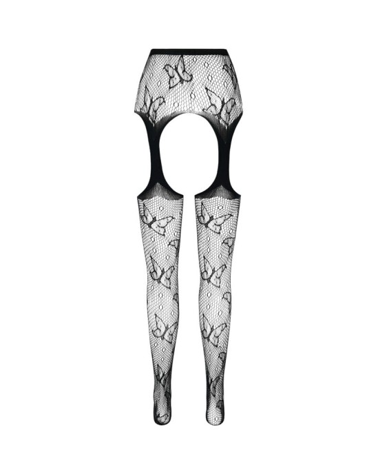 Passion Woman Garter & Stock PASSION - ECO COLLECTION БОДИСТОКЛИНГ ECO S001 ЧЕРНЫЙ