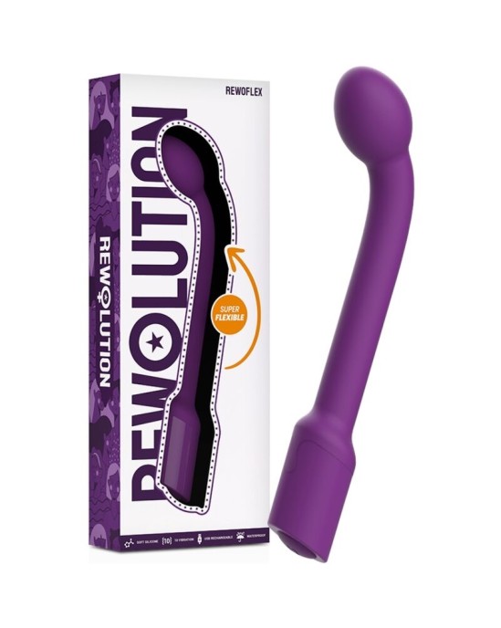 Rewolution REWOFLEX FLEXIBLE G-POINT STIMULATOR VIBRATOR