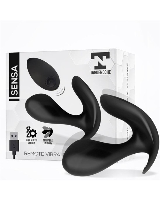 Tardenoche Sensa Stimulator Remote Control USB Liquid Silicone Black