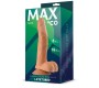 Max & Co Saul Realistic Dildo with Testicles Flesh 8,25 - 21 cm