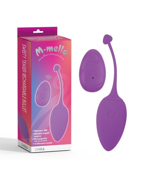 Chisa Vibrating Egg Remote Control Sweety Teaser USB 5.7