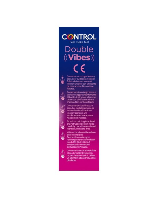 Control Двойной стимулятор Double Vibe 5 функций