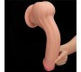 Lovetoy Dildo divslāņu bīdāmā āda 11.5